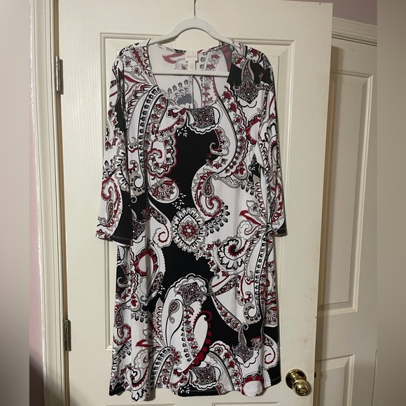 Chico's Dresses & Skirts - Chicos size 3 paisley Swing  dress.